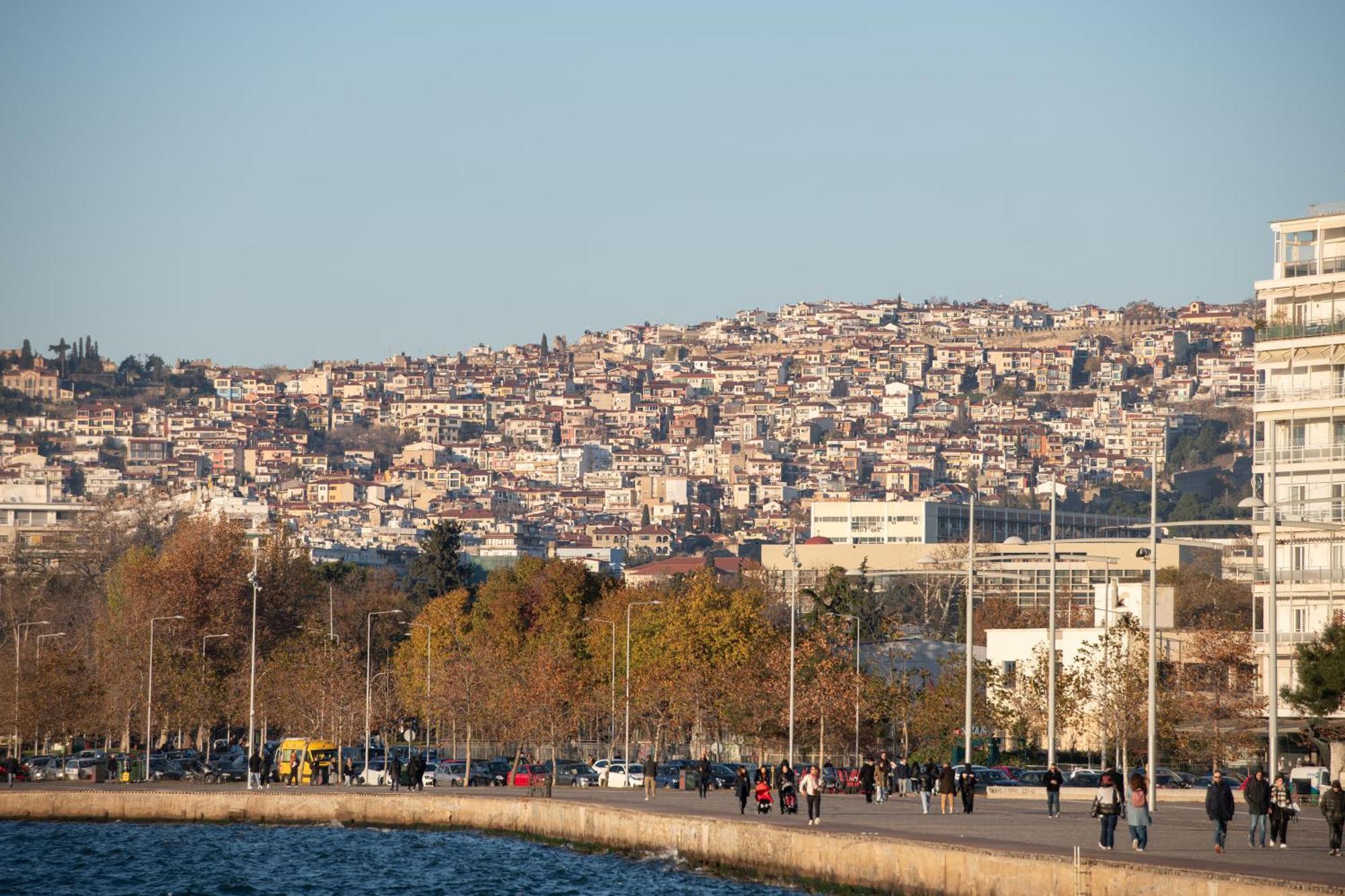Ferienwohnung Άνεση Και Ευκολία, Σπίτι Συκιές. Thessaloniki Exterior foto